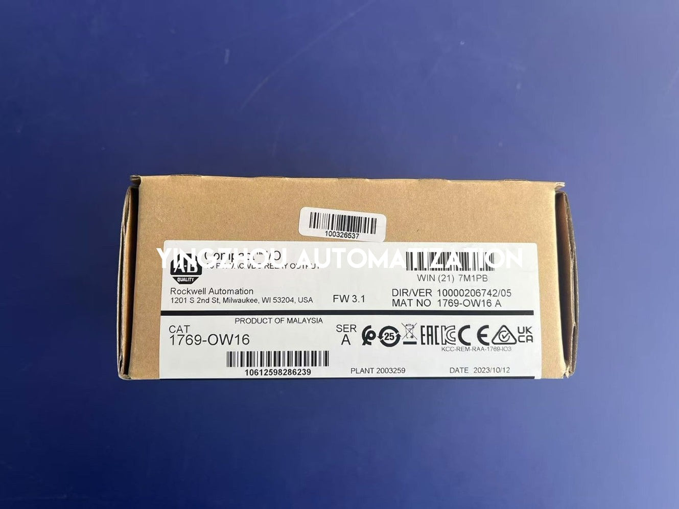 Allen-Bradley 1769-OW16 CompactLogix Relay Output Module | 16-Point, AC/DC-YingZhou Automatization