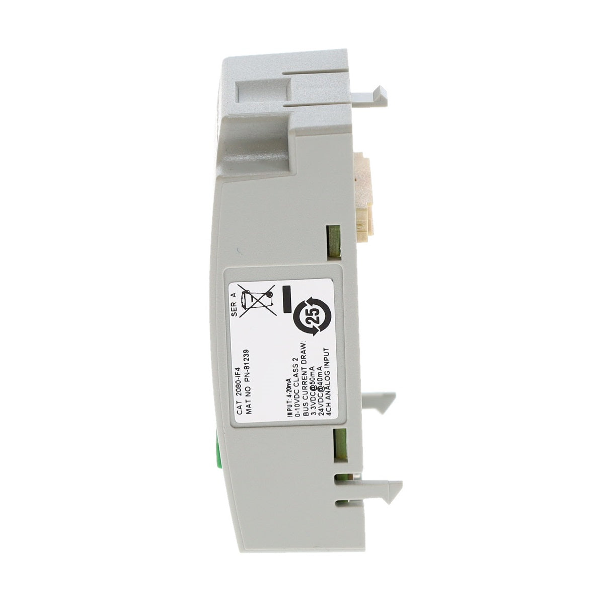 Allen-Bradley 2080-IF4 Micro800 Analog Input Plug-in Module | 4-Channel, 0-20mA/0-10V-YingZhou Automatization
