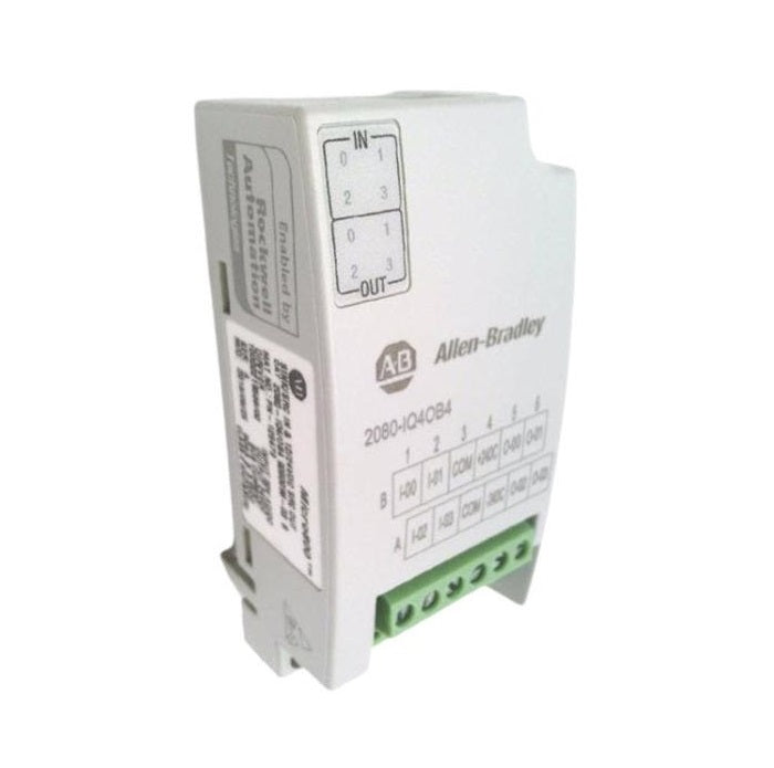 Allen-Bradley 2080-IQ4OB4 Micro800 Combo Plug-in Module | 4-Pt Input, 4-Pt Source Output-YingZhou Automatization