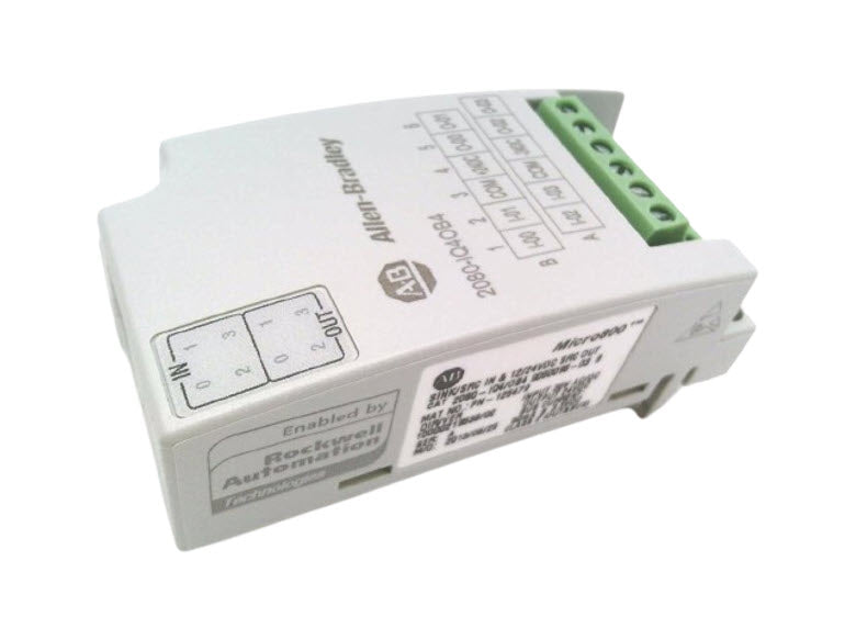 Allen-Bradley 2080-IQ4OB4 Micro800 Combo Plug-in Module | 4-Pt Input, 4-Pt Source Output-YingZhou Automatization