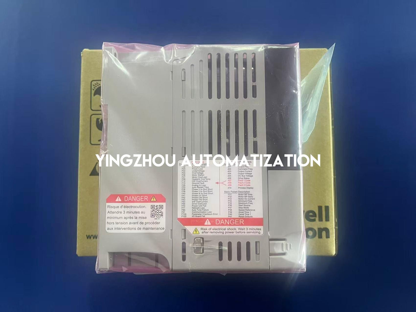 Allen-Bradley 22A-B4P5N104 PowerFlex 4 AC Drive | 0.75kW 1HP 240V 4.5A | IP20 NEMA/UL Open Type | Brand New Original-YingZhou Automatization