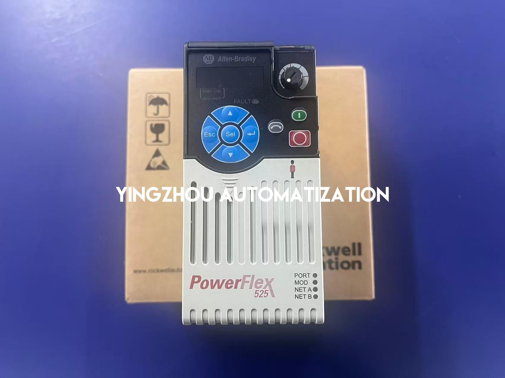 Allen-Bradley 25B-D2P3N104 PowerFlex 525 VFD - 0.75kW (1.0HP) 480V 3-Phase | High-Performance Compact Drive-YingZhou Automatization