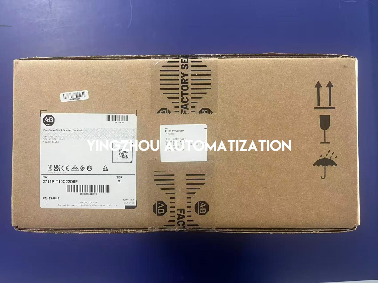 Allen-Bradley 2711P-T10C22D9P PanelView Plus 7 | 10.4-inch Color Touch Display | HMI Terminal | Brand New Original-YingZhou Automatization