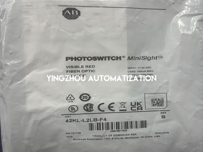 Allen-Bradley 42KL-L2LB-F4 Photoelectric Sensor | Comet Series 18mm Threaded DC Sensor 4-Pin M12 | Brand New Original-YingZhou Automatization