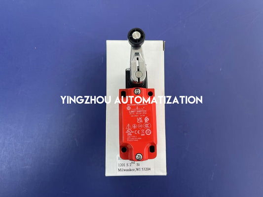 Allen-Bradley 440P-MSLB22E Guardmaster Safety Hinge Interlock Switch | 2-NC/2-NO Contacts | Stainless Steel | Brand New Original-YingZhou Automatization
