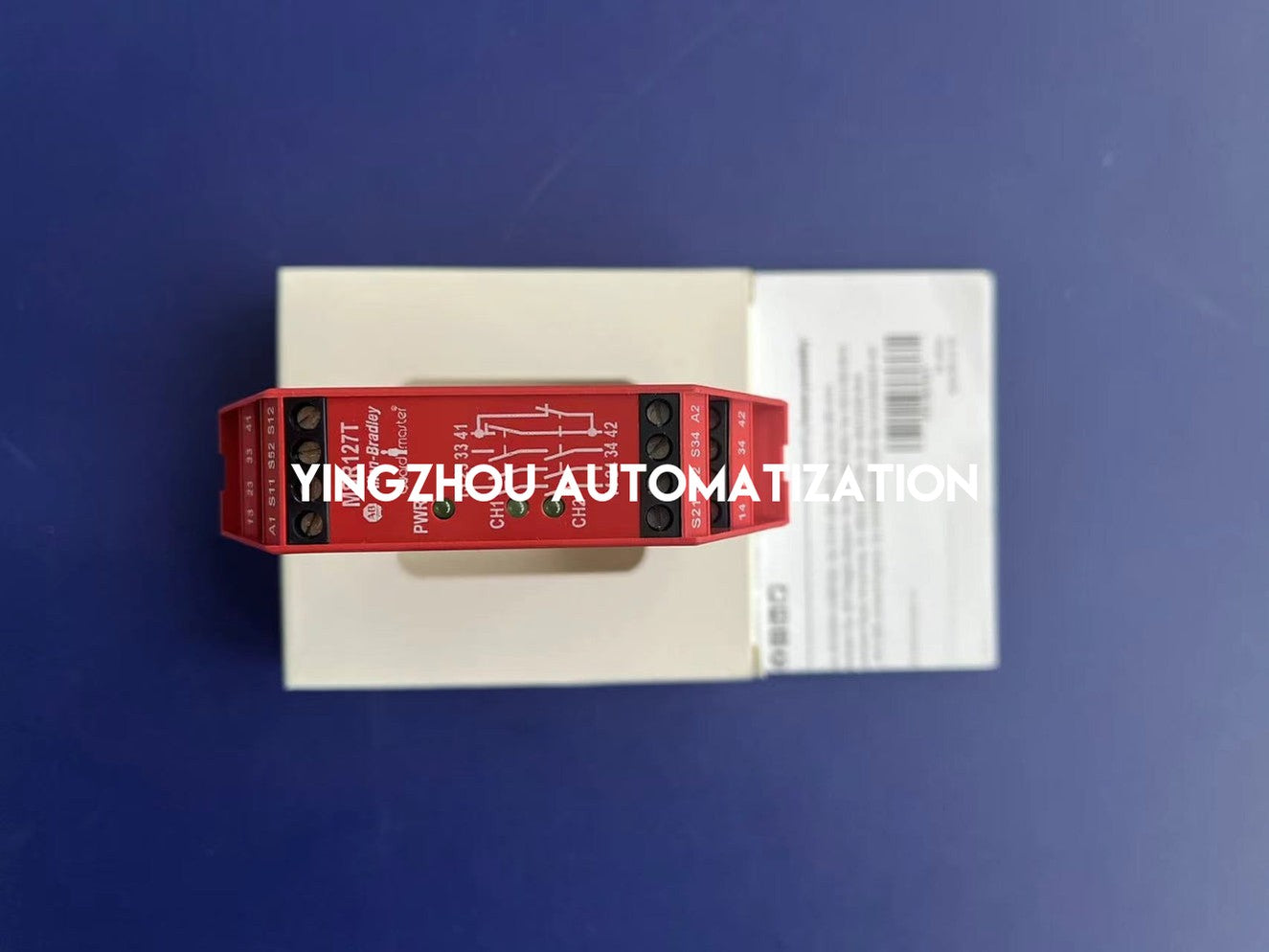 Allen-Bradley 440R-N23126 MSR127TP Safety Relay | 24V AC/DC, 3NO/1NC, Auto/Manual-YingZhou Automatization