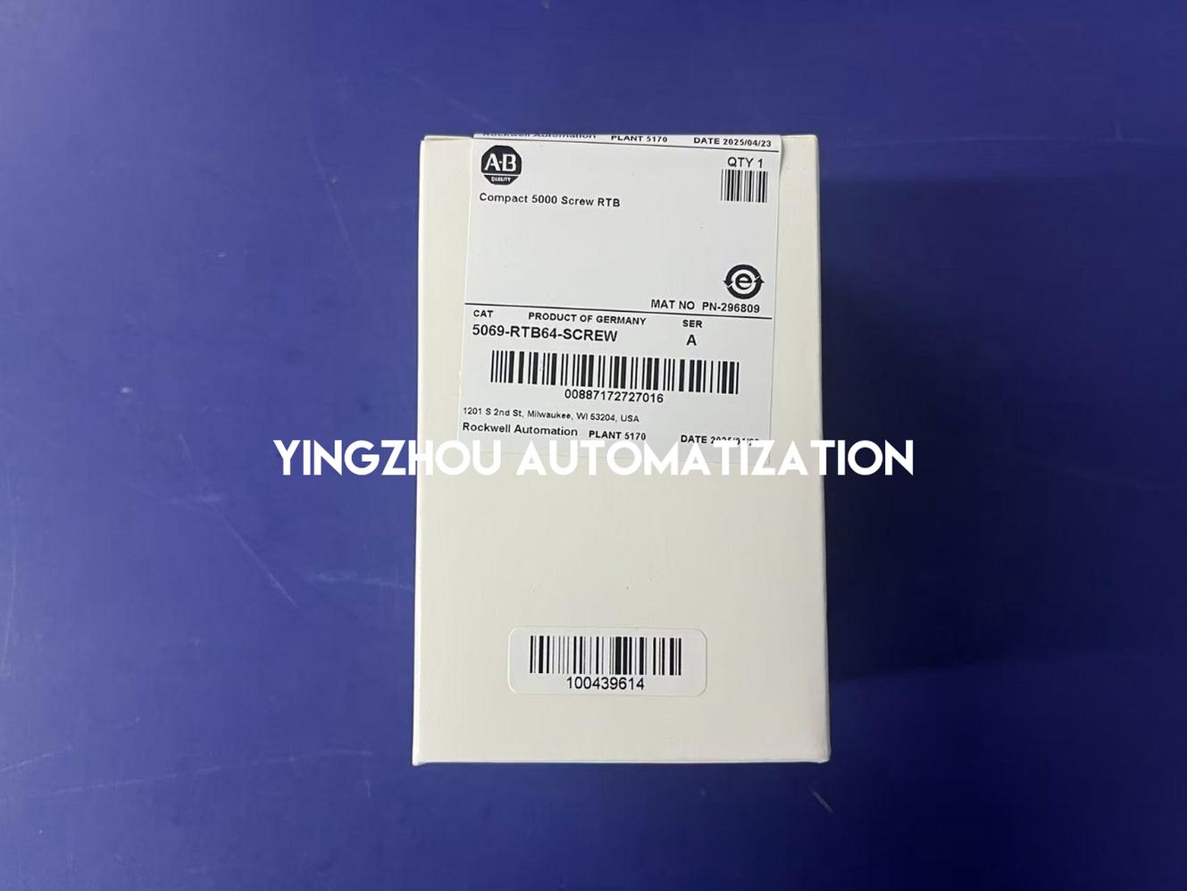 Allen-Bradley 5069-RTB64-SCREW | 64-Pin Screw-Type Removable Terminal Block-YingZhou Automatization