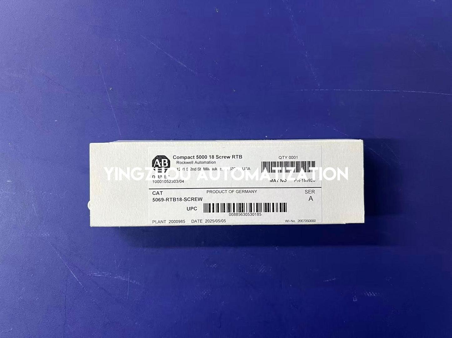 Allen Bradley Compact 5000 18 Screw RTB 5069-RTB18-SCREW-YingZhou Automatization