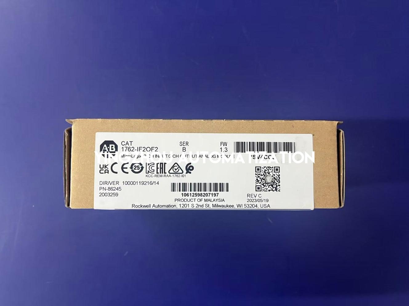 Allen Bradley MicroLogix Series 1762-IF2OF2 PLC Analog Input/Output Module-YingZhou Automatization