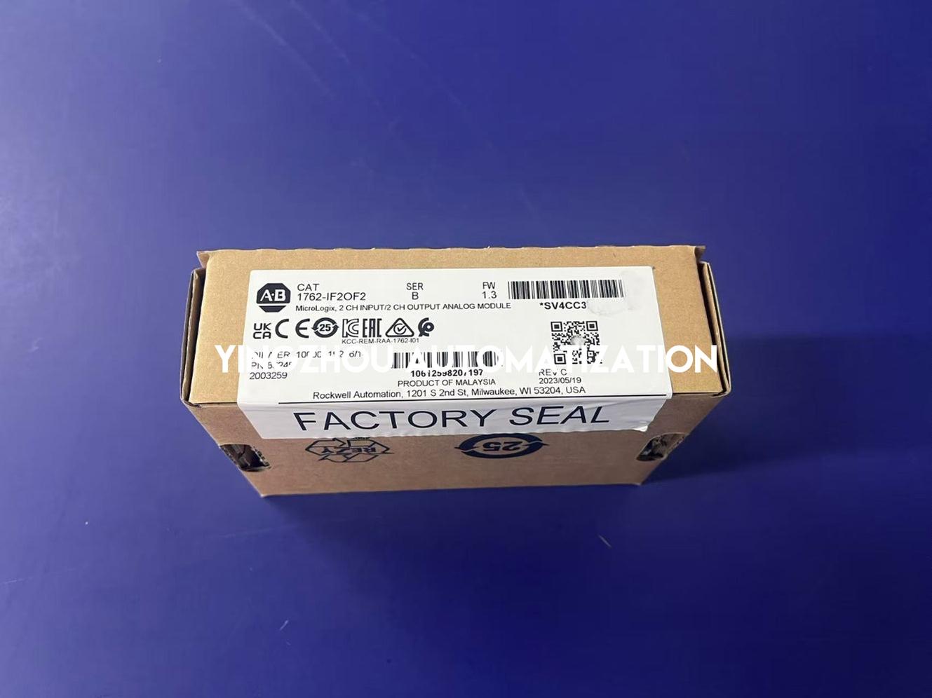 Allen Bradley MicroLogix Series 1762-IF2OF2 PLC Analog Input/Output Module-YingZhou Automatization