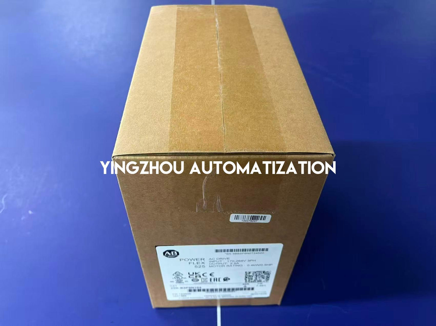Allen Bradley PowerFlex 525 AC Drive Series Frequency Inverter 25B-B2P5N104 0.4KW/0.5HP 170-264VAC 2.5A 3PH-YingZhou Automatization
