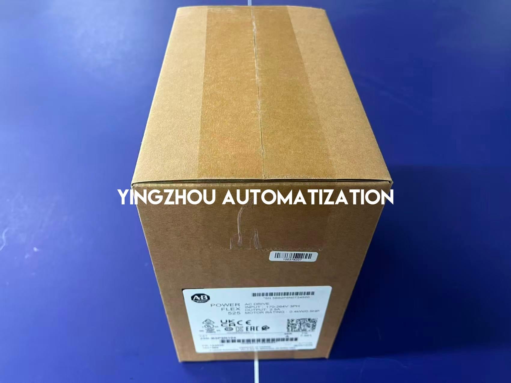 Allen Bradley PowerFlex 525 AC Drive Series Frequency Inverter 25B-B2P5N104 0.4KW/0.5HP 170-264VAC 2.5A 3PH-YingZhou Automatization