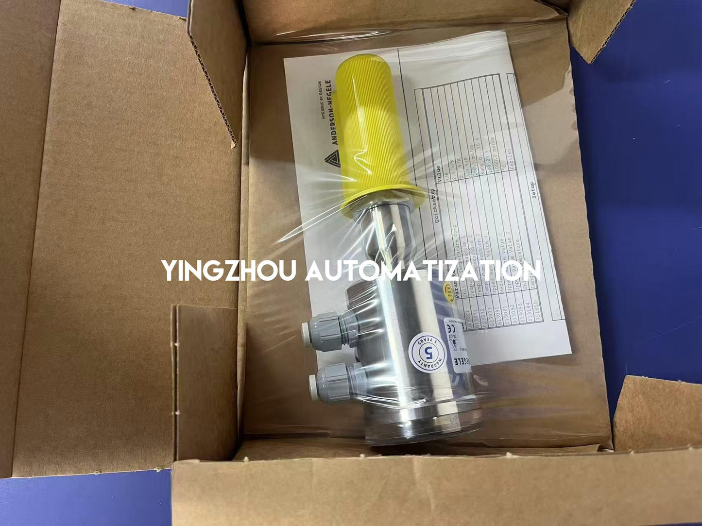 Anderson-Negele ILM-4 Inductive Conductivity Sensor - Hygienic, Dual Output, L20 Body-YingZhou Automatization