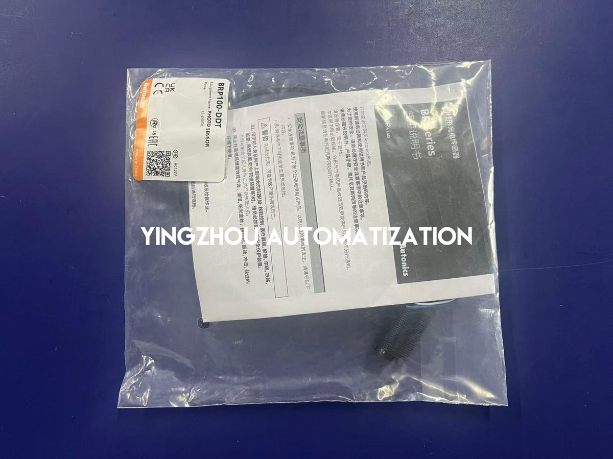 Autonics BRP100-DDT BR Series 12-24VDC Industrial Photoelectric Sensor-YingZhou Automatization