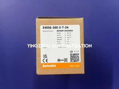Autonics E40S6-360-3-T-24 Rotary Encoder 360PPR | Brand New Original-YingZhou Automatization