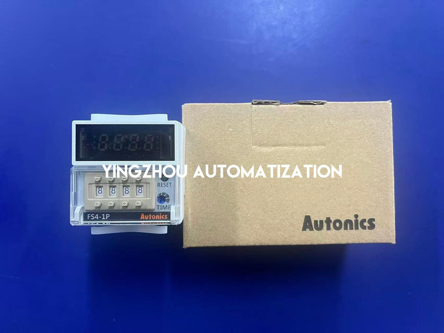 Autonics FS4-1P4 Counter/Timer | 4-Digit Digital Display, Multi-Function Logic, Industrial Preset Control, Brand New Original-YingZhou Automatization