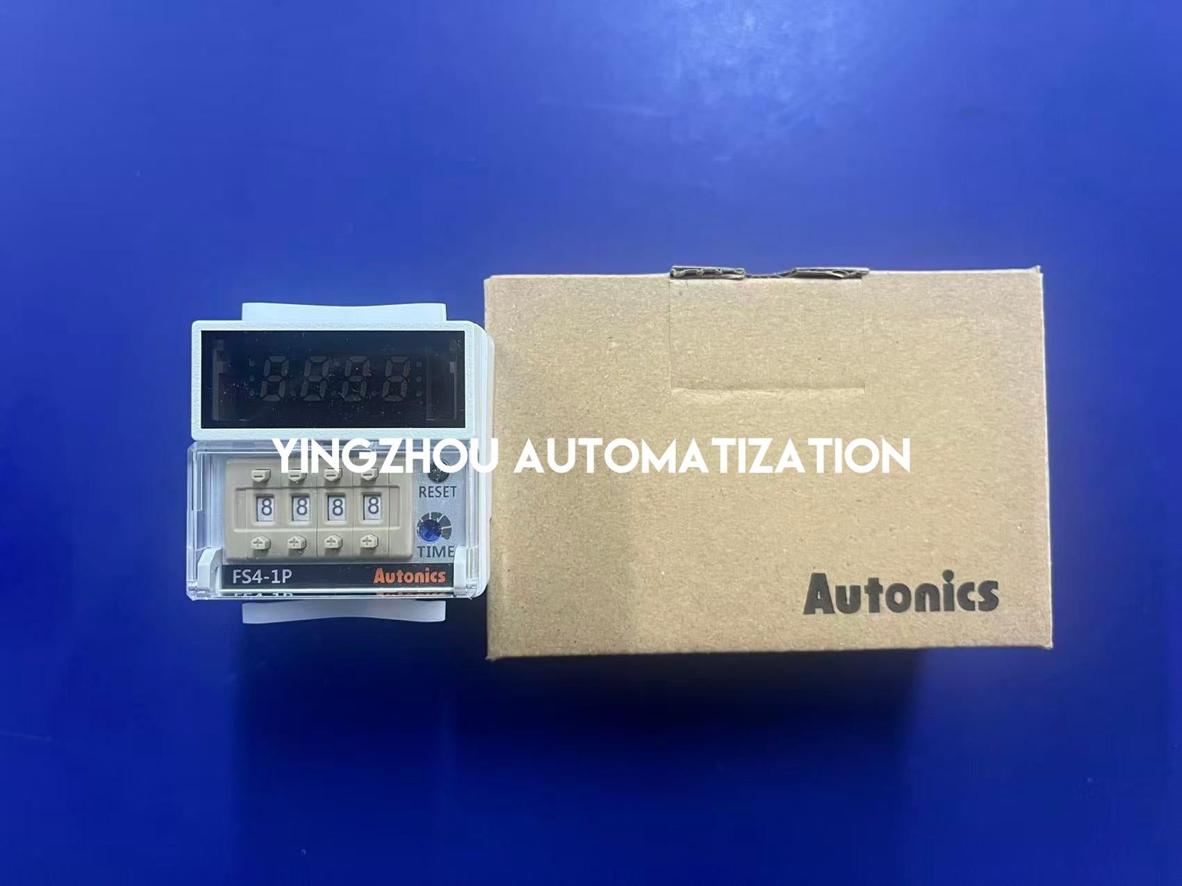 Autonics FS4-1P4 Counter/Timer | 4-Digit Digital Display, Multi-Function Logic, Industrial Preset Control, Brand New Original-YingZhou Automatization