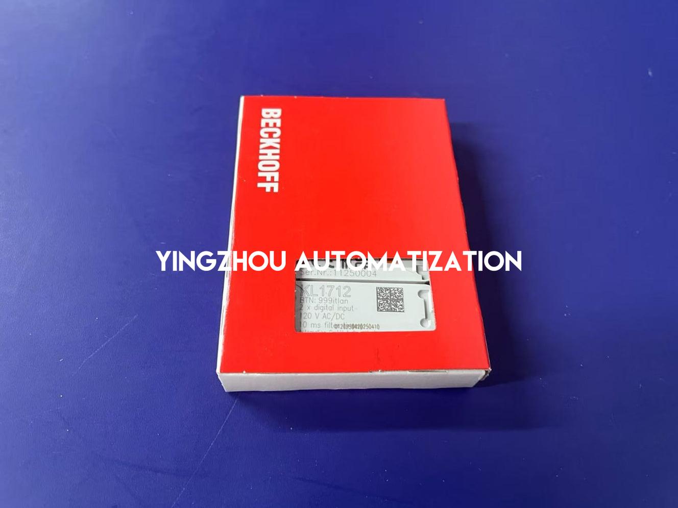 Beckhoff KL1712 Bus Terminal | 2-Channel Digital Input, 24V DC, 0.2ms Filter-YingZhou Automatization