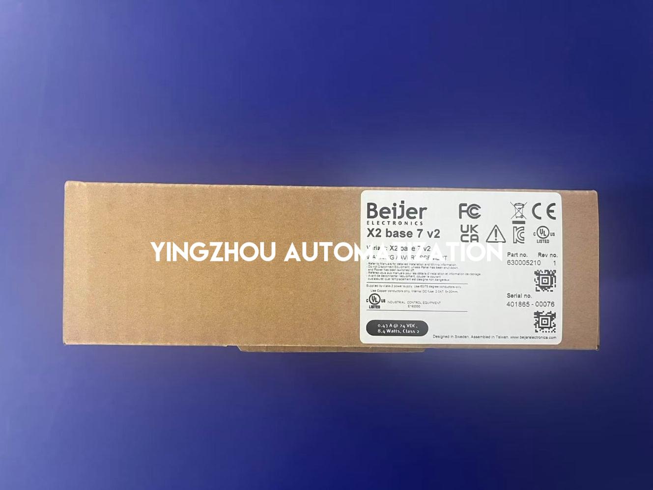 Beijer X2 Base 7 v2 HMI | 7" Touchscreen | Industrial Operator Panel | High-Performance Visualization | Brand New Original-YingZhou Automatization