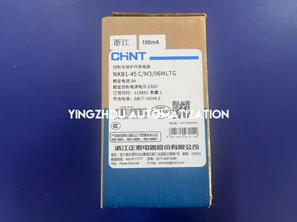 CHINT NKB1-45 C/M6/06MLTG 6A 230V Motor Protection CPS-YingZhou Automatization