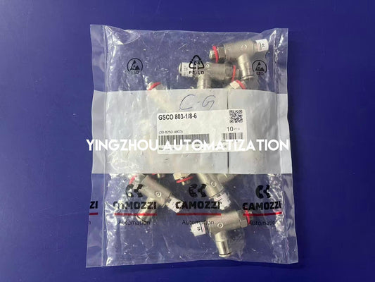 Camozzi GSCO 803-118-6 Solenoid Valve Connector | Valve Plug DIN Connector | Brand New Original-YingZhou Automatization