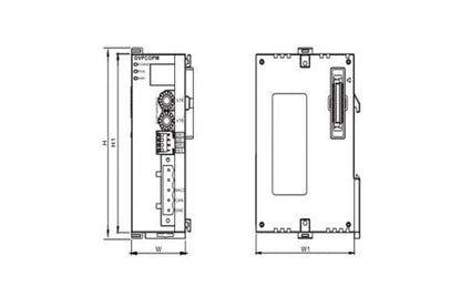 Delta DVP04AD-S DVP-S Series PLC Input Module