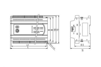 Delta DVP32ES200T DVP-ES Series PLC Module