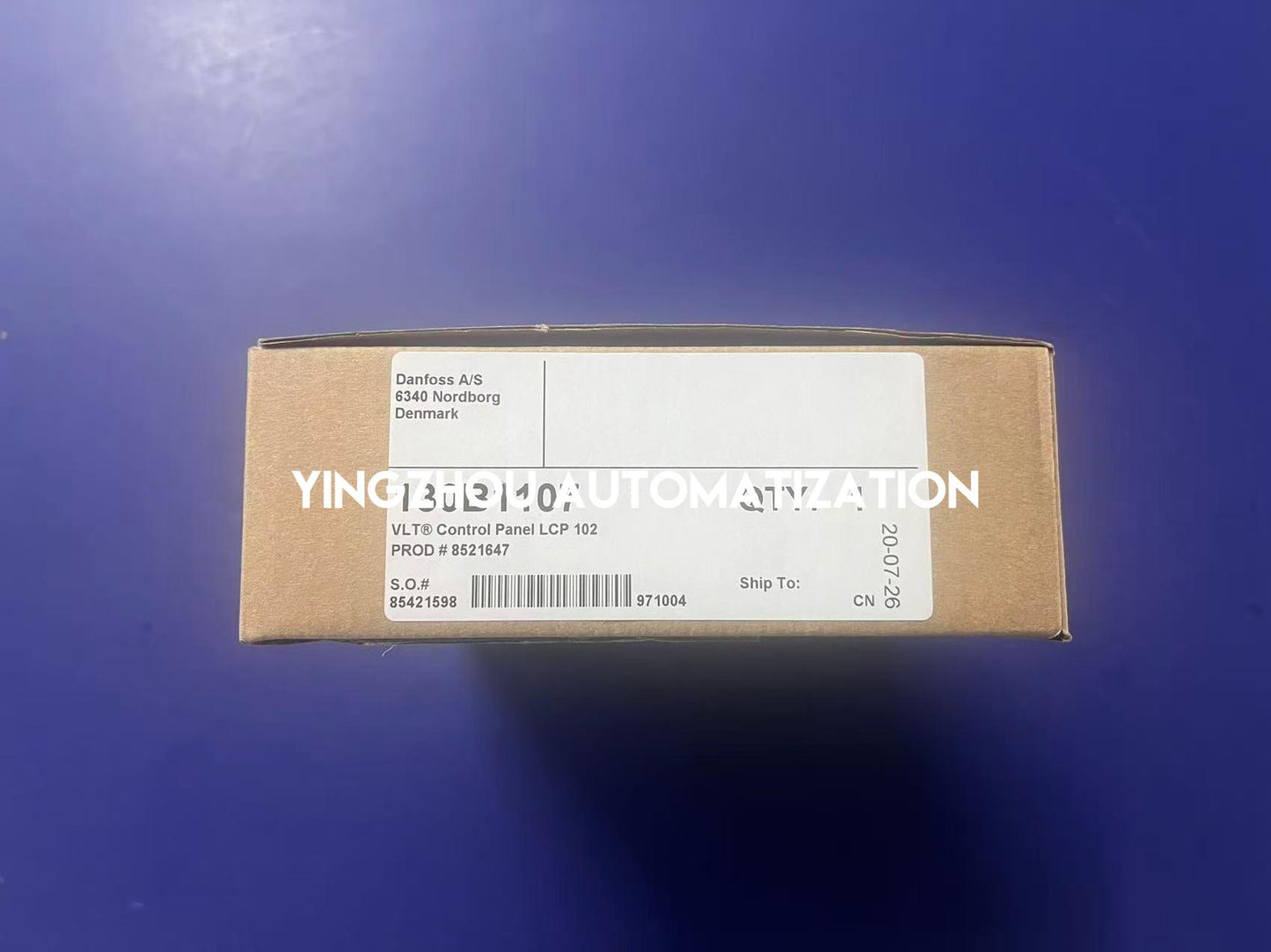Danfoss 130B1107 LCP 102 Control Panel | VLT® Graphical Local Control Panel Display | Brand New Original-YingZhou Automatization