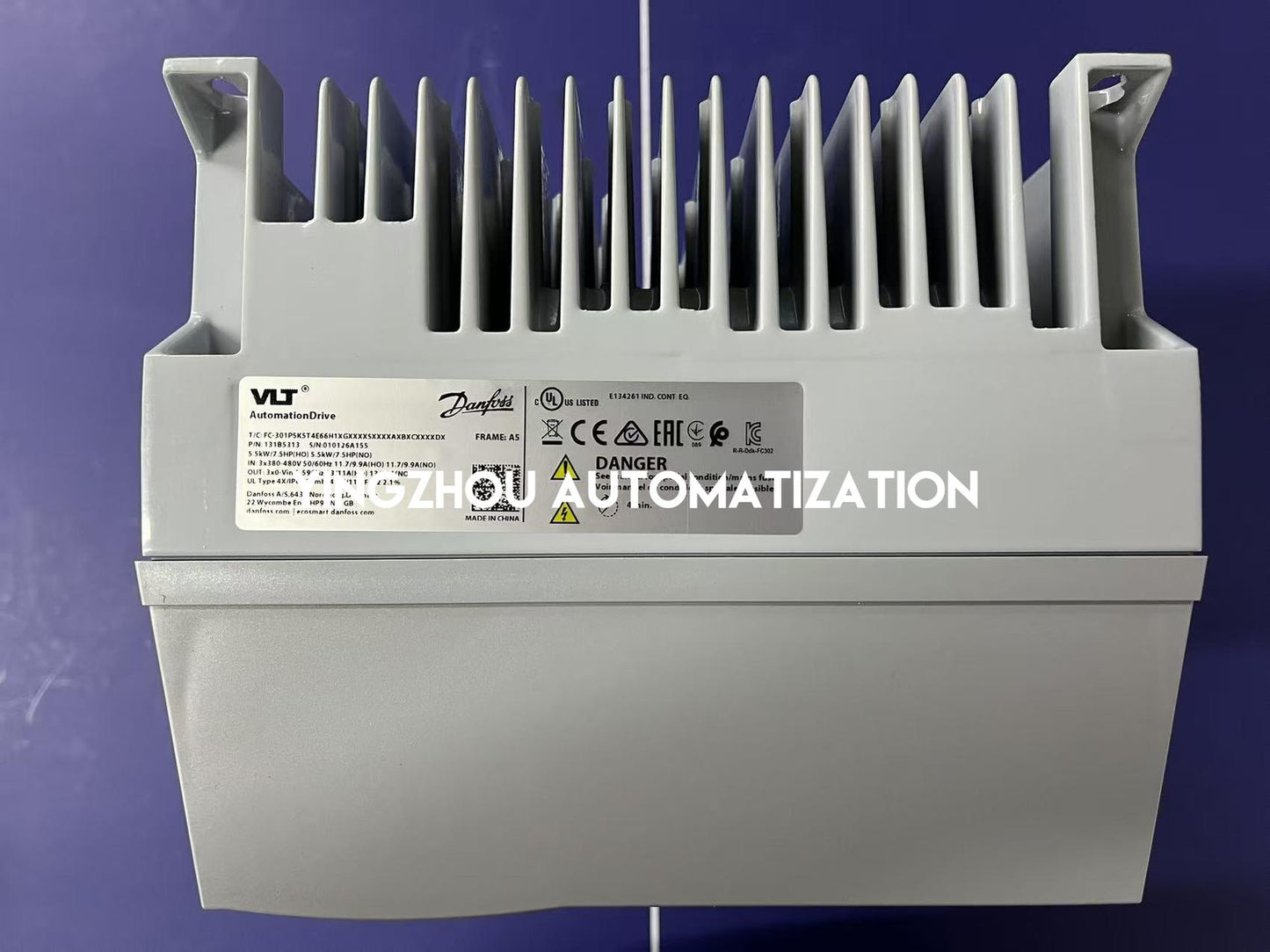 Danfoss 131B5313 FC-301P5K5T4E66H1XGXXXXSXXXXAXBXCXXXXDX VLT AutomationDrive | 5.5kW 380-480V Frequency Inverter | Brand New Original-YingZhou Automatization