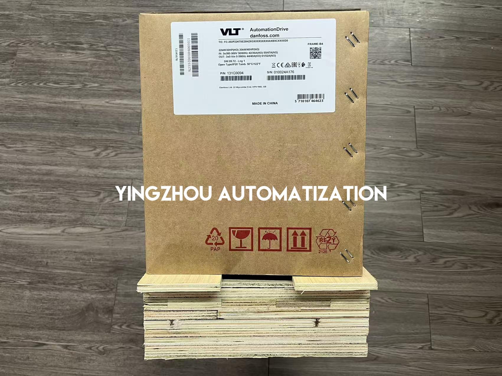 Danfoss 131G9094 FC-302P22KT5E20H2XGXXXXSXXXXAXBXCXXXXD0 VLT AutomationDrive | 22kW 380-500V Frequency Inverter | Brand New Original-YingZhou Automatization