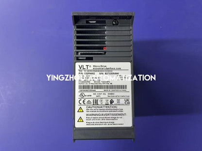 Danfoss 132F0030 Frequency Inverter VLT Micro Drive FC-051PK37S2E20H3XXCXXXSXXX 0.37KW/0.5HP 1PH 200-240VAC VFD-YingZhou Automatization