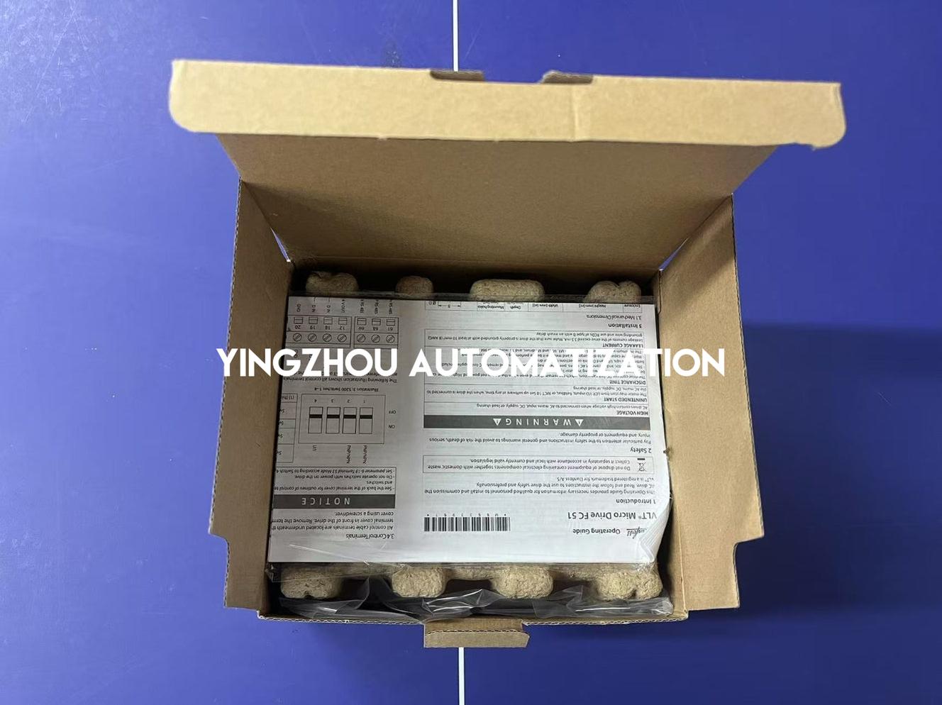 Danfoss 132F0030 Frequency Inverter VLT Micro Drive FC-051PK37S2E20H3XXCXXXSXXX 0.37KW/0.5HP 1PH 200-240VAC VFD-YingZhou Automatization