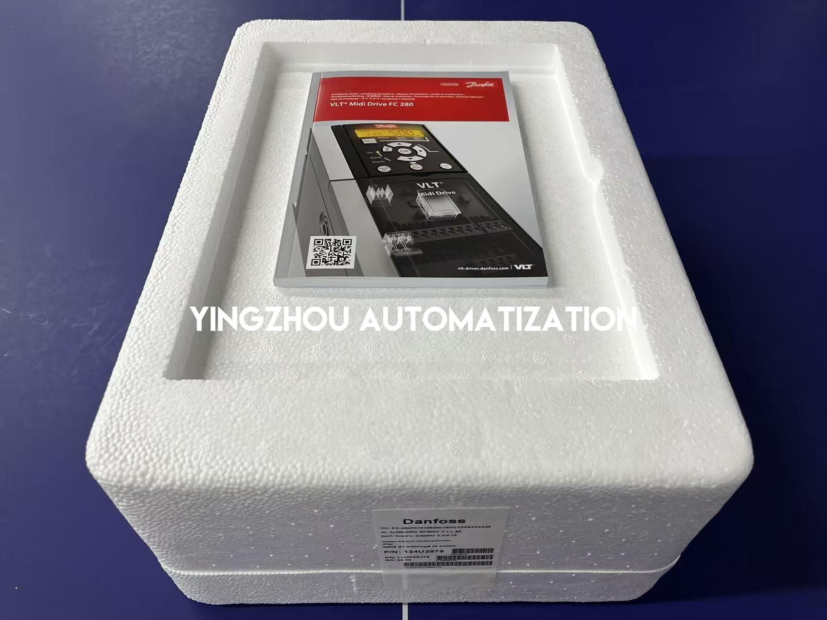 Danfoss 134U2979 Frequency Inverter VLT Midi Drive FC-280PK75T4E20H1BXCXXXSXXXXAX 0.75kW/1HP 3PH 380-480VAC VFD-YingZhou Automatization