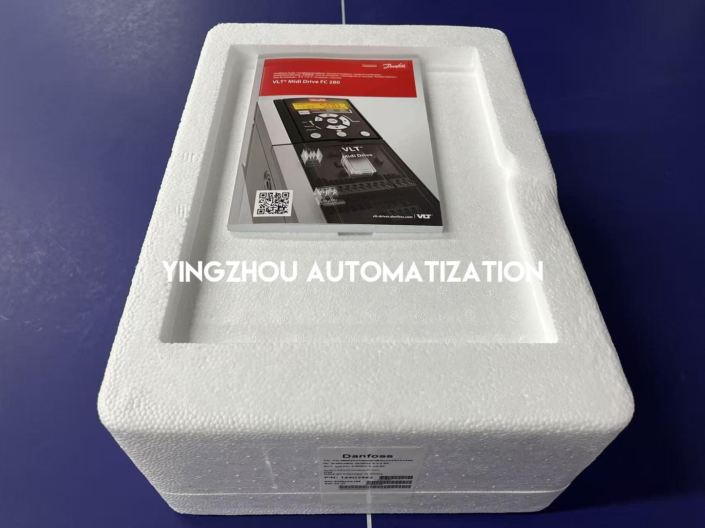 Danfoss 134U2982 Frequency Inverter VLT Midi Drive FC-280P2K2T4E20H1BXCXXXSXXXXAX 2.2kW/3HP 3PH 380-480VAC VFD-YingZhou Automatization