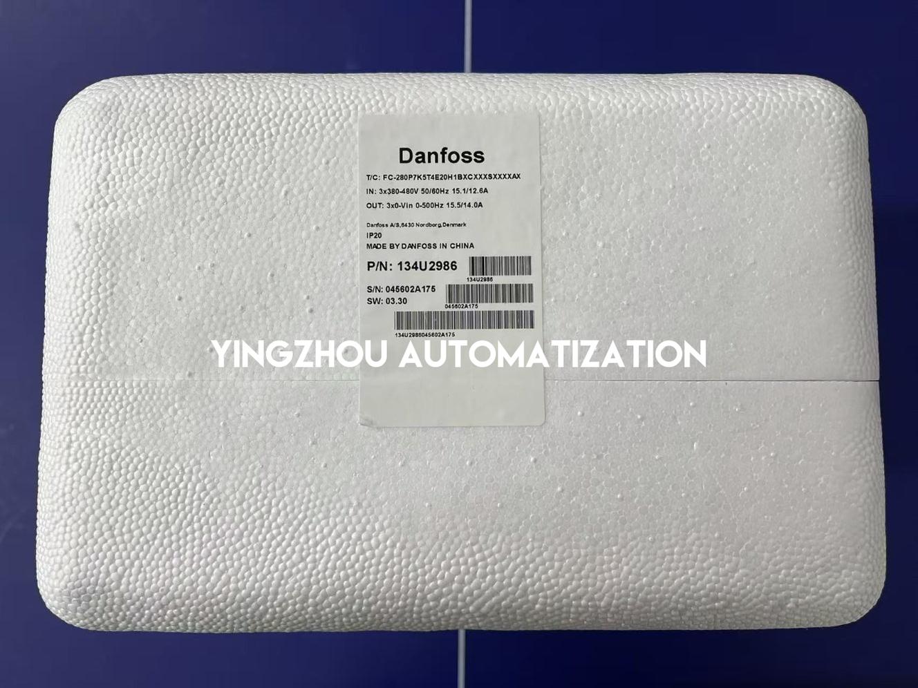 Danfoss 134U2986 Frequency Inverter VLT Midi Drive FC-280P7K5T4E20H1BXCXXXSXXXXAX 7.5kW/10HP 3PH 380-480VAC VFD-YingZhou Automatization