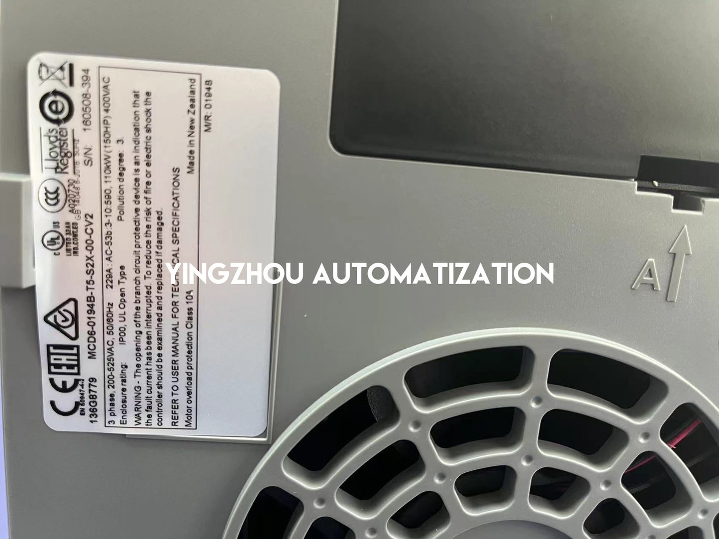 Danfoss 136G8779 MCD60194BT5S2X00CV2 VLT Soft Starter MCD 600 | 194A 380-500V Soft Starter | Brand New Original-YingZhou Automatization