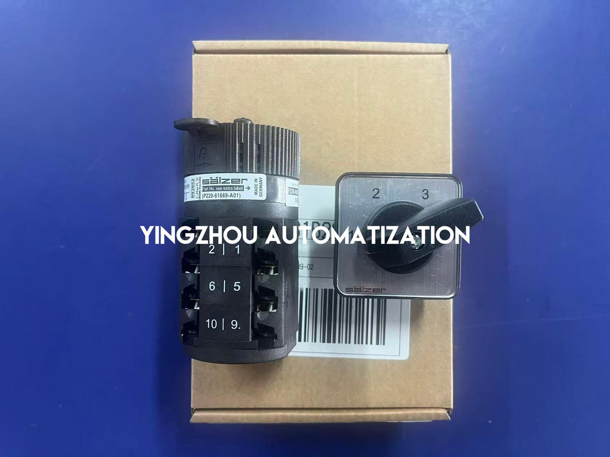 Danfoss 181B2831 Sälzer P220 3-Step Rotary Cam Switch-YingZhou Automatization