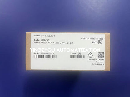 Danfoss 181B2831 Sälzer P220 3-Step Rotary Cam Switch-YingZhou Automatization