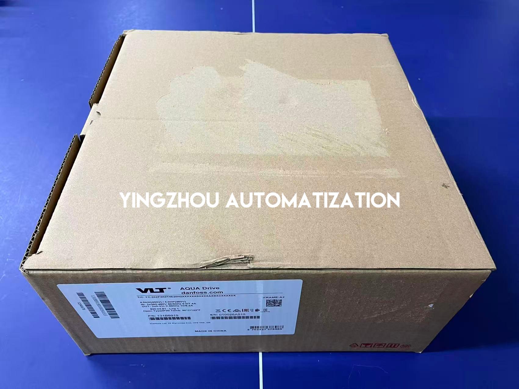 Danfoss VLT AQUA Drive FC-202 Series Frequency Inverter 131B8919 FC-202P4K0T4E20H2XXXXXXSXXXXAXBXCXXXXDX 4KW/5HP 3PH 380-480VAC VFD-YingZhou Automatization