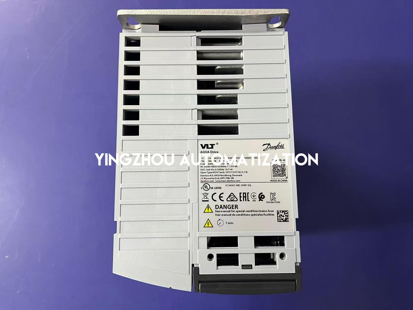 Danfoss VLT AQUA Drive FC-202 Series Frequency Inverter 131B8938 FC-202P5K5T4E20H2XXXXXXSXXXXAXBXCXXXXDX 5.5KW/7.5HP 3PH 380-480VAC VFD-YingZhou Automatization
