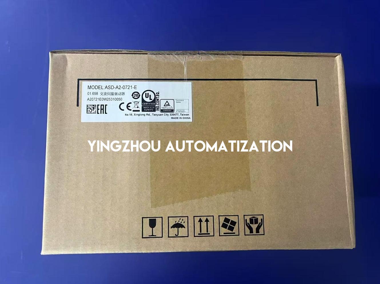Delta A2 Series AC Servo Drive ASD-A2-0721-E 0.75KW 220VAC 6.1A 1/3PH-YingZhou Automatization