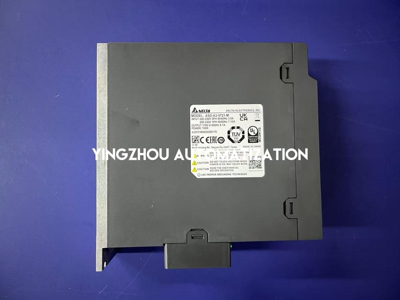 Delta A3 Series AC Servo Drive ASD-A3-0721-M 0.75KW 220V 5.1A 1/3PH-YingZhou Automatization