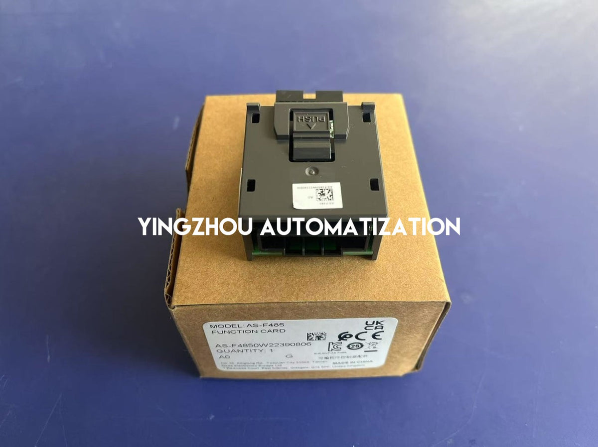Delta AS-F485 AS Series RS-485 Serial Communication Function Card 1-Port Modbus RTU ASCII Master Slave for AS300 PLC-YingZhou Automatization