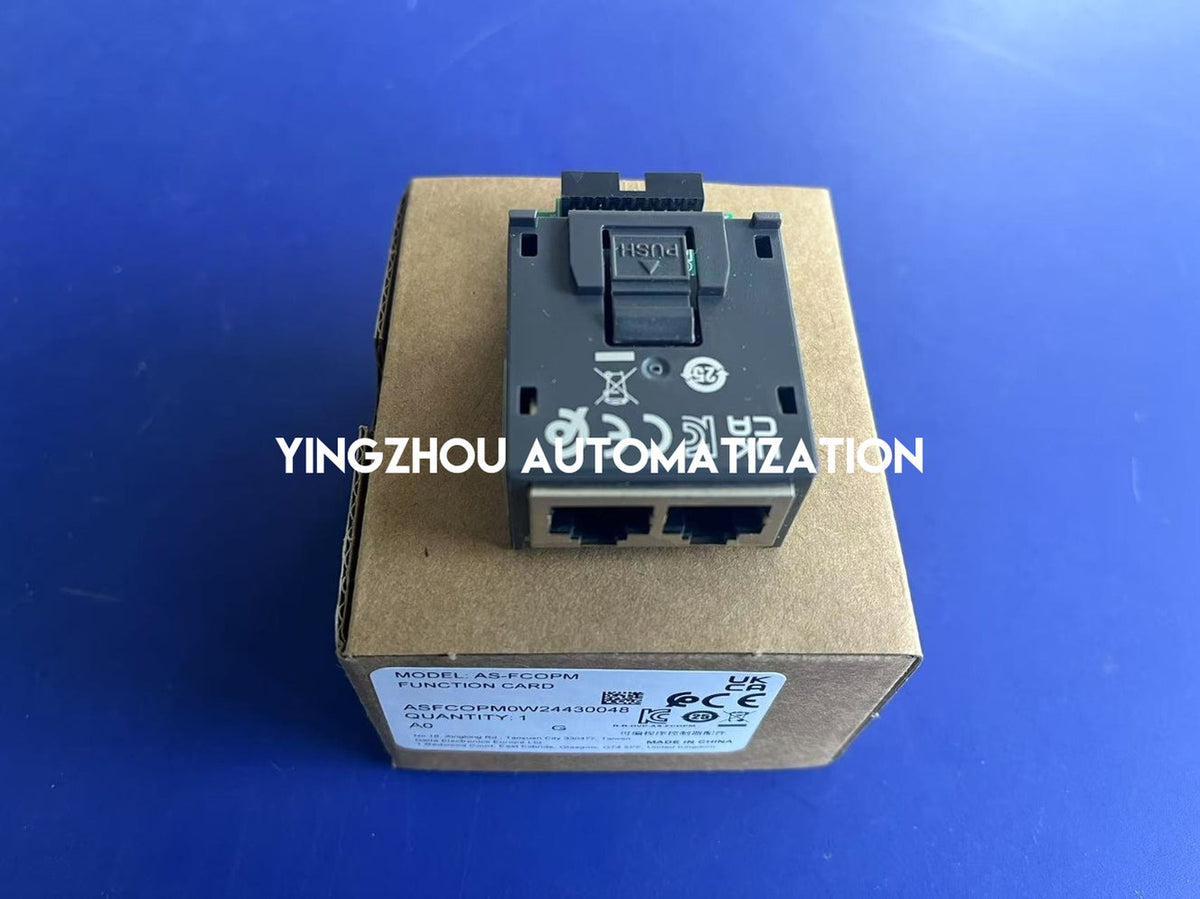 Delta AS-FCOPM AS Series Functional Extension Module | Communication & Option Module Unit | Brand New Original-YingZhou Automatization