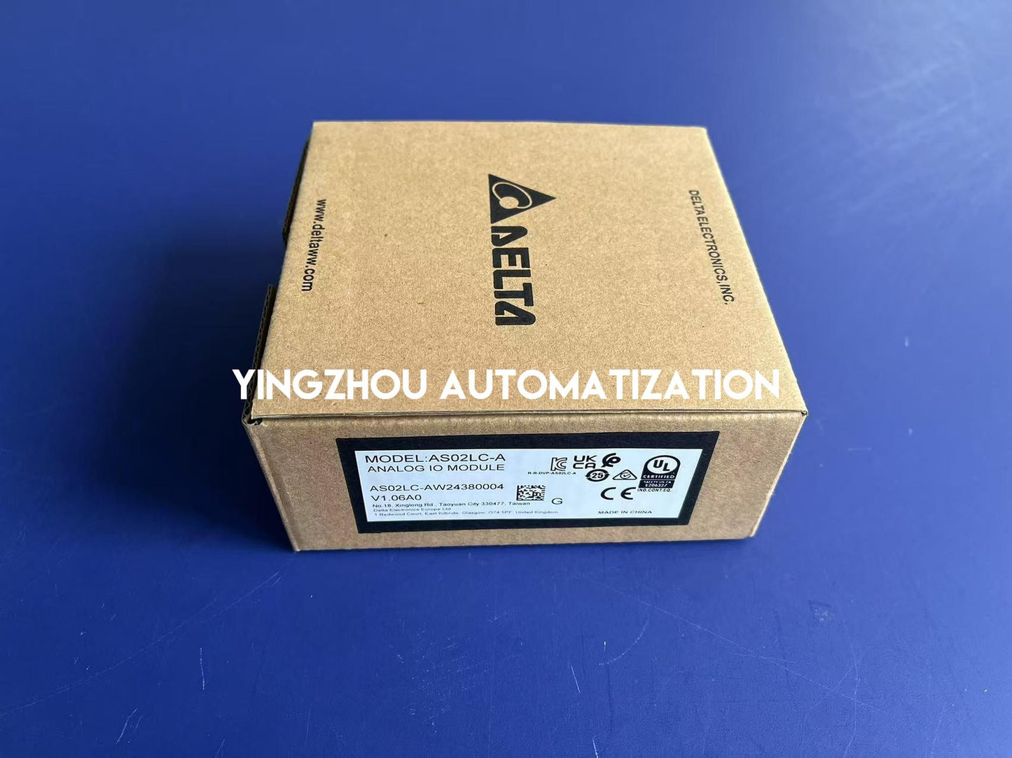 Delta AS Series AS02LC-A Load Cell Module - 2-Channel High Resolution Weighing Module-YingZhou Automatization