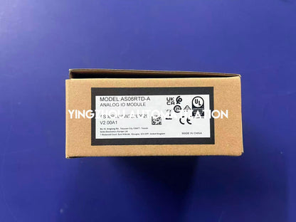 Delta AS Series AS06RTD-A RTD Temperature Module - 6 Channels, Pt100/Pt1000/Ni100/Ni1000-YingZhou Automatization