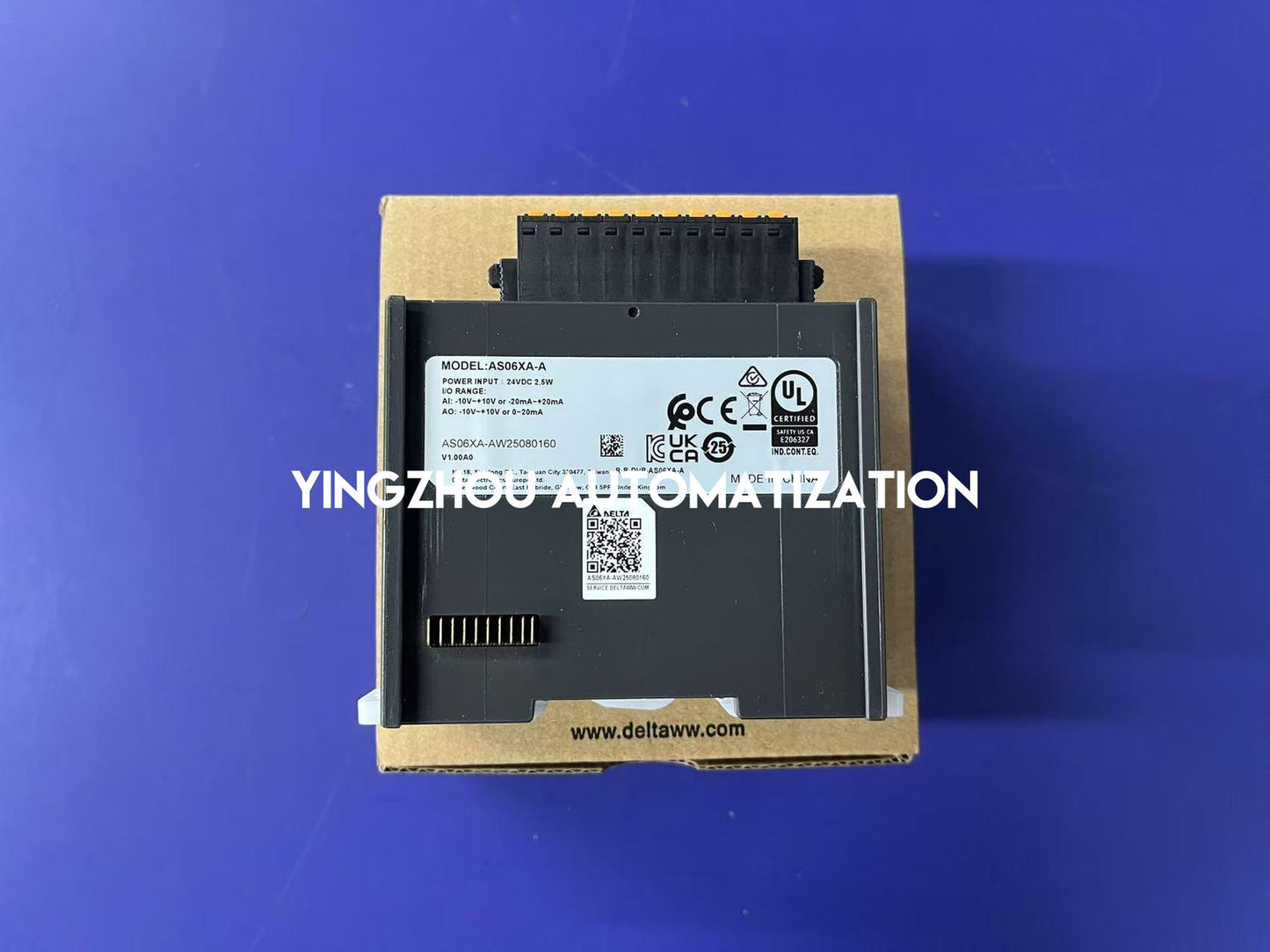 Delta AS Series AS06XA-A PLC Analog IO Module-YingZhou Automatization