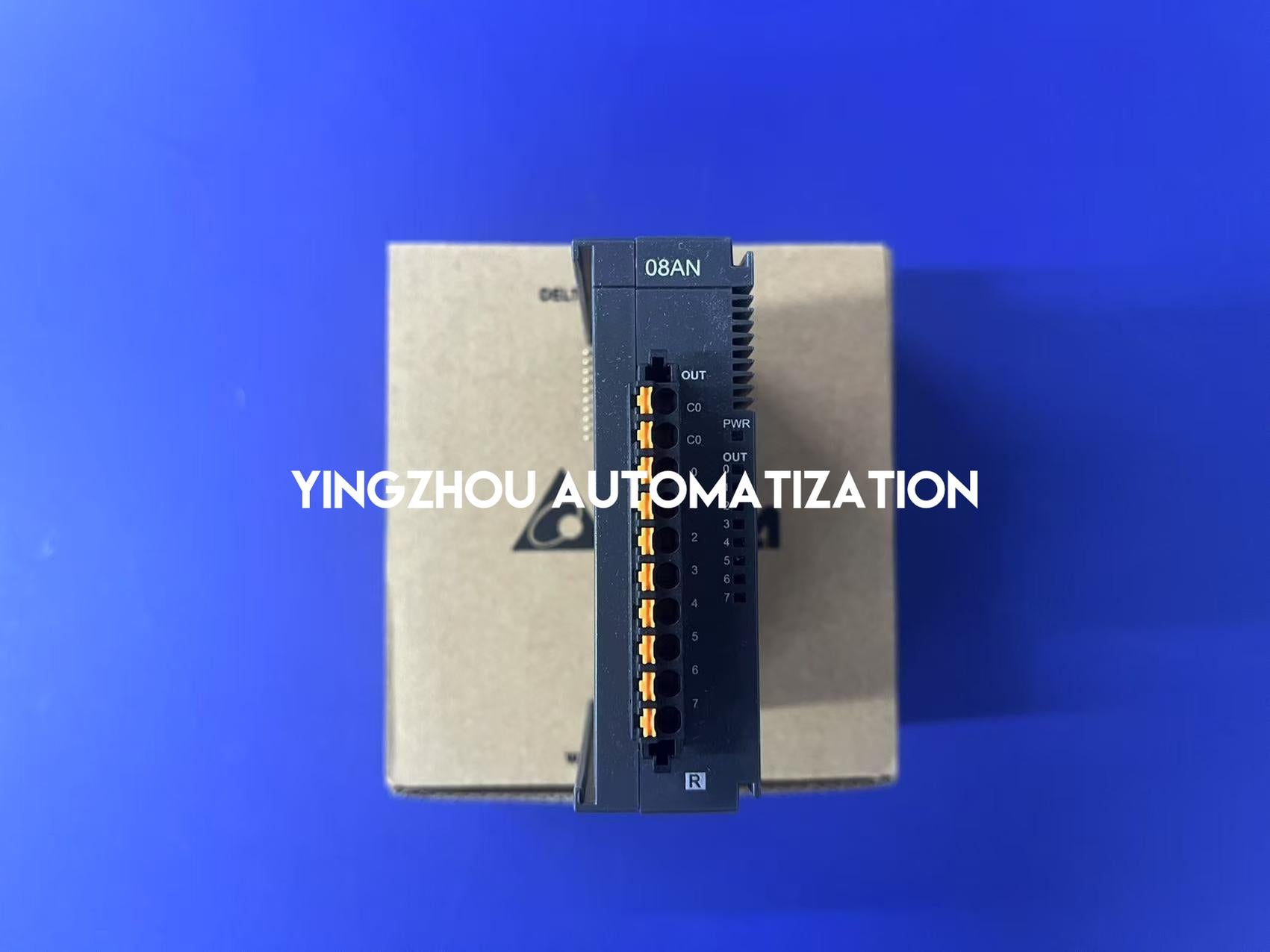 Delta AS Series AS08AN01R-A Digital Output Module - 8-Point Relay, 2A/Point, 250V AC/30V DC-YingZhou Automatization