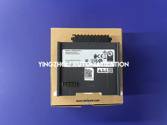 Delta AS Series AS08AN01R-A Digital Output Module - 8-Point Relay, 2A/Point, 250V AC/30V DC-YingZhou Automatization