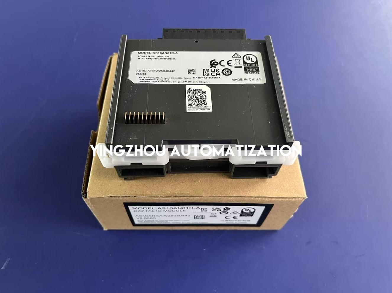 Delta AS Series AS16AN01R-A Digital Output Module - 16-Point Relay Output-YingZhou Automatization